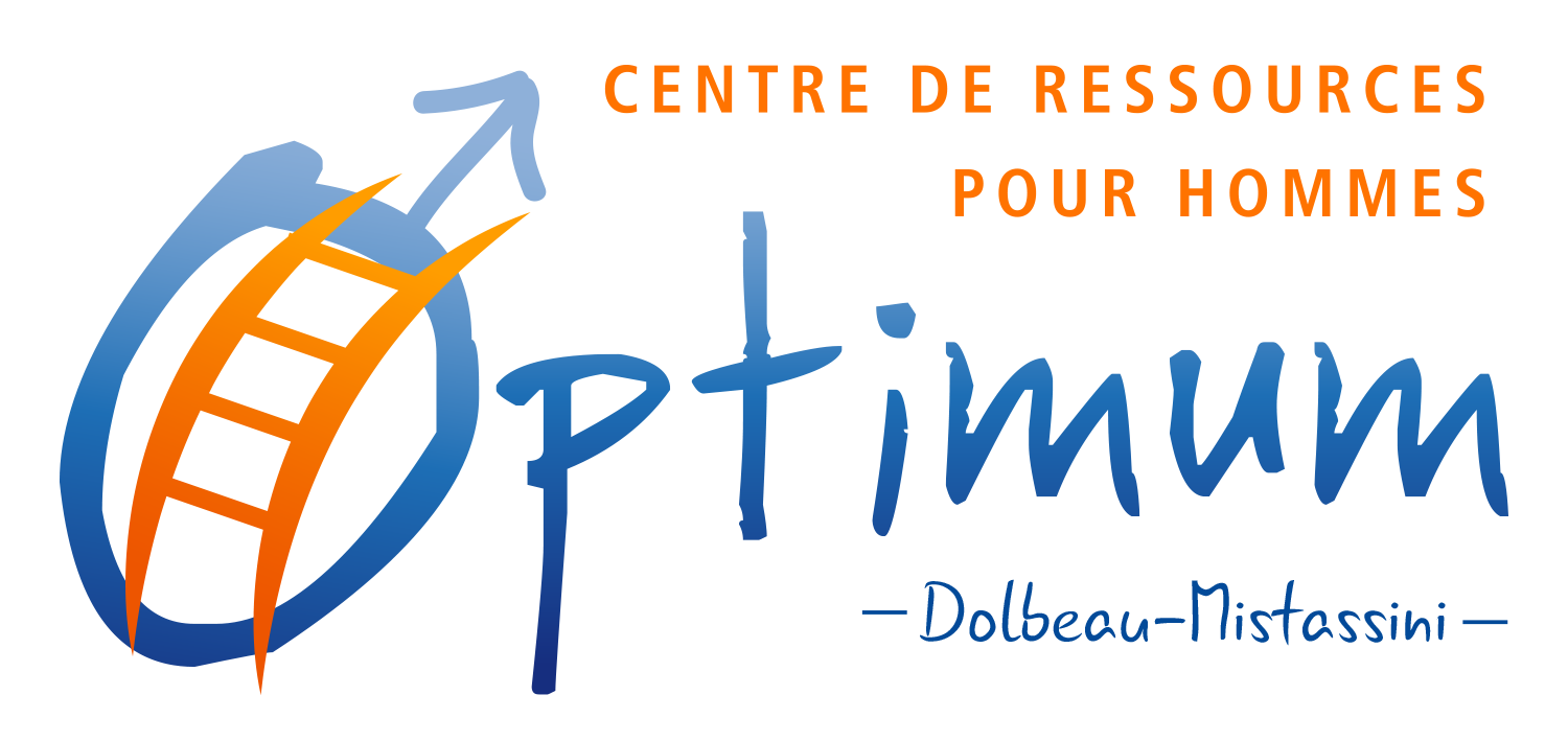 Logo Centre de ressources pour homme Optimum Saguenay-Lac-Saint-Jean