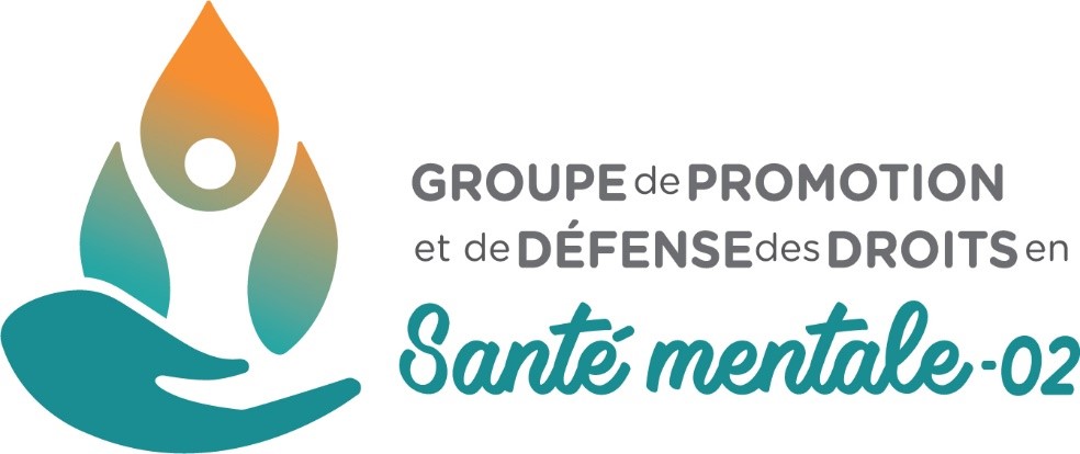 Logo de Groupe de promotion et de défense des droits en santé mentale Région 02 (GPDDSM-02)