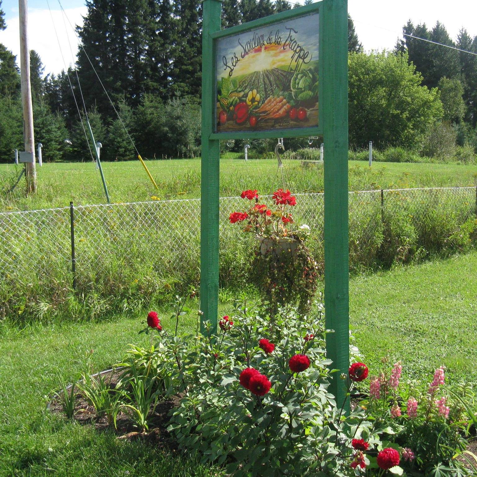 Logo Les Jardins communautaire de la Trappe