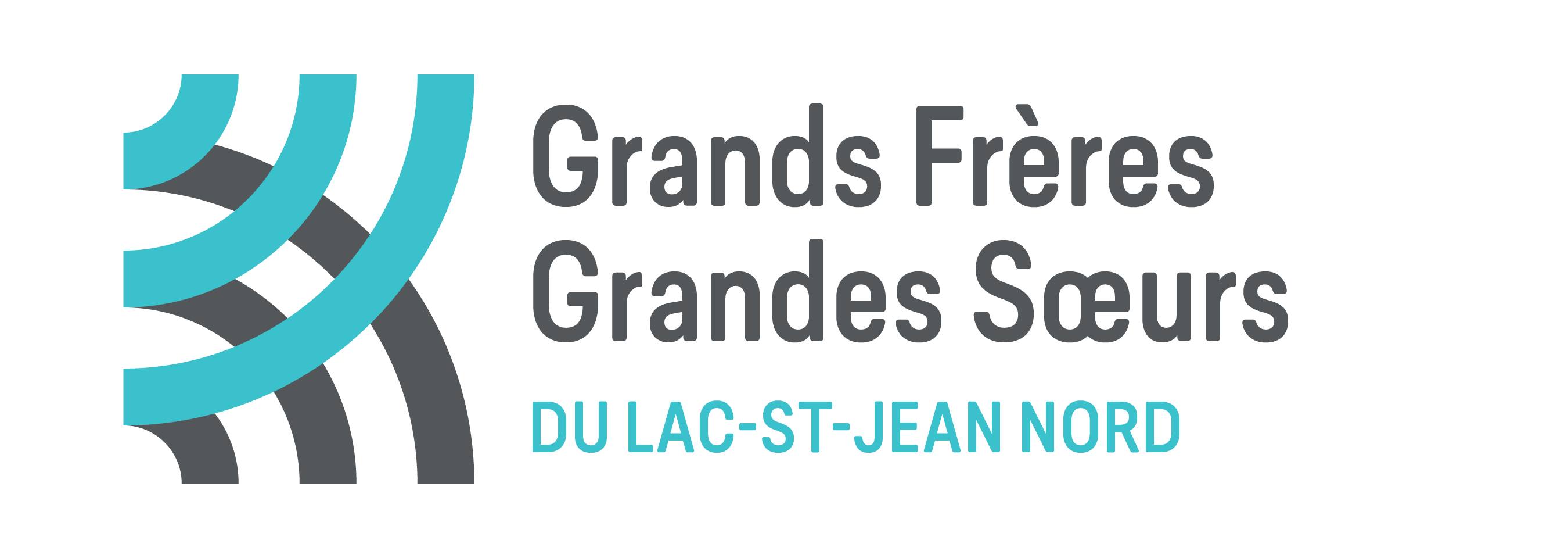 Logo Grands Frères Grandes Sœurs Lac-Saint-Jean Nord